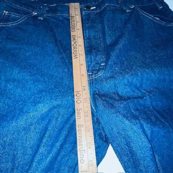 DICKIES LU200RNB 38x32 Carpenter Jeans Indigo 100% Cotton NEW with Tags - Picture 5 of 12